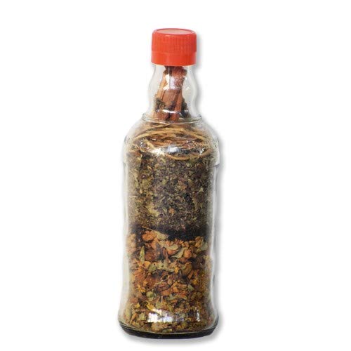 Ayurvedic Herbal Hair Oil Mix Glass Bottle - Image 5