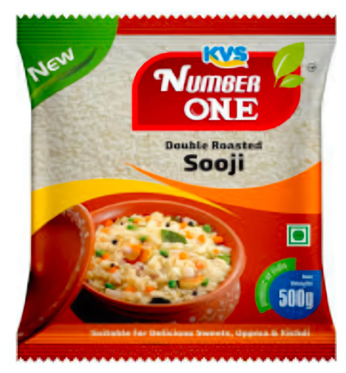 Number One Sooji Rava 500 g - Image 1